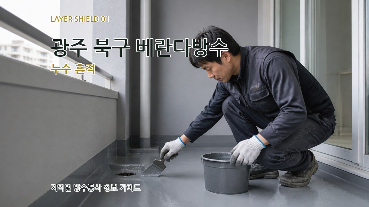 광주 북구 베란다방수