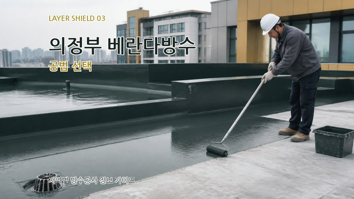 의정부 베란다방수 공법 선택