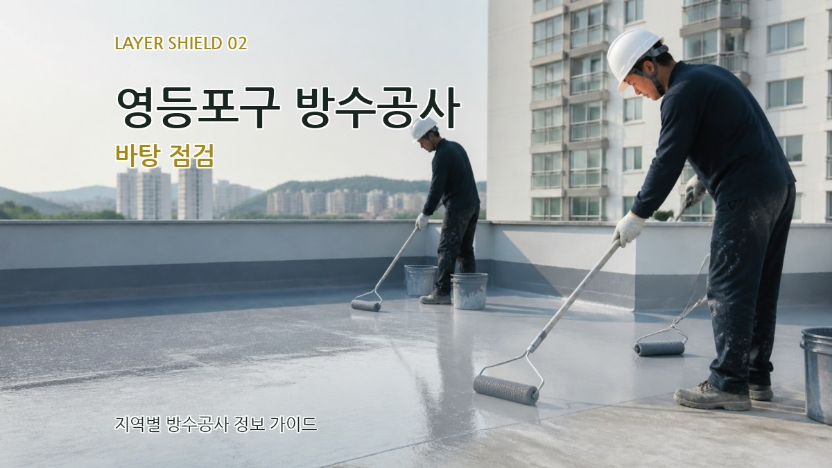 영등포구 방수공사 바탕 점검