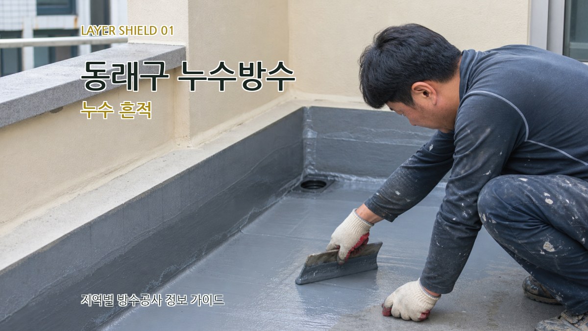 동래구 누수방수