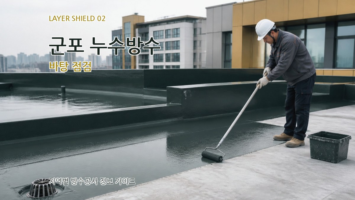 군포 누수방수 바탕 점검
