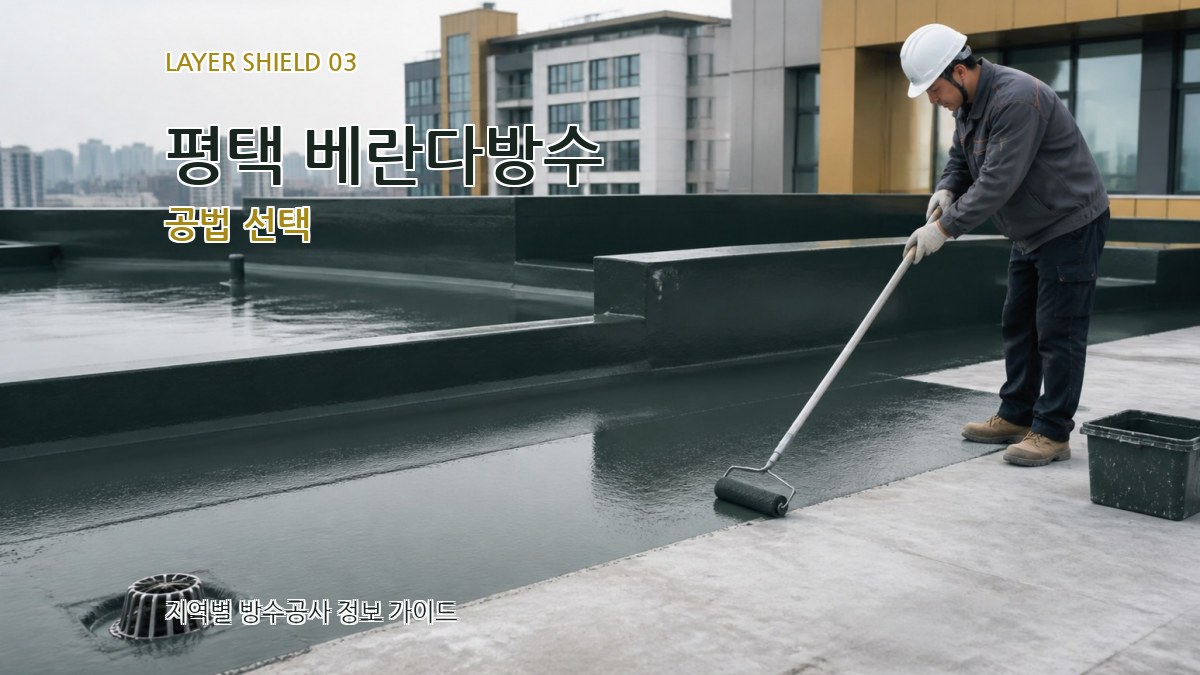 평택 베란다방수 공법 선택