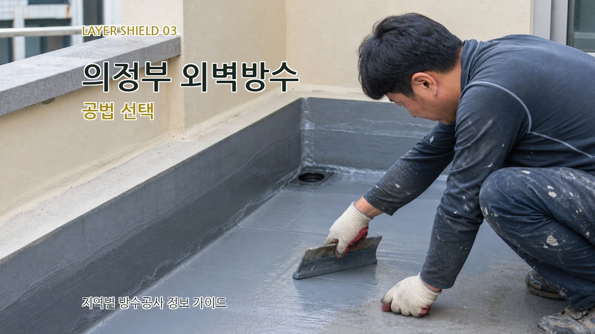 의정부 외벽방수 공법 선택