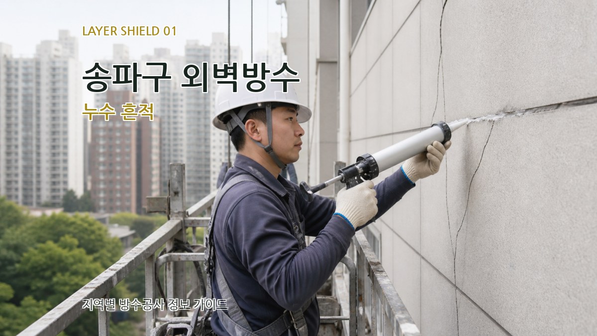 송파구 외벽방수