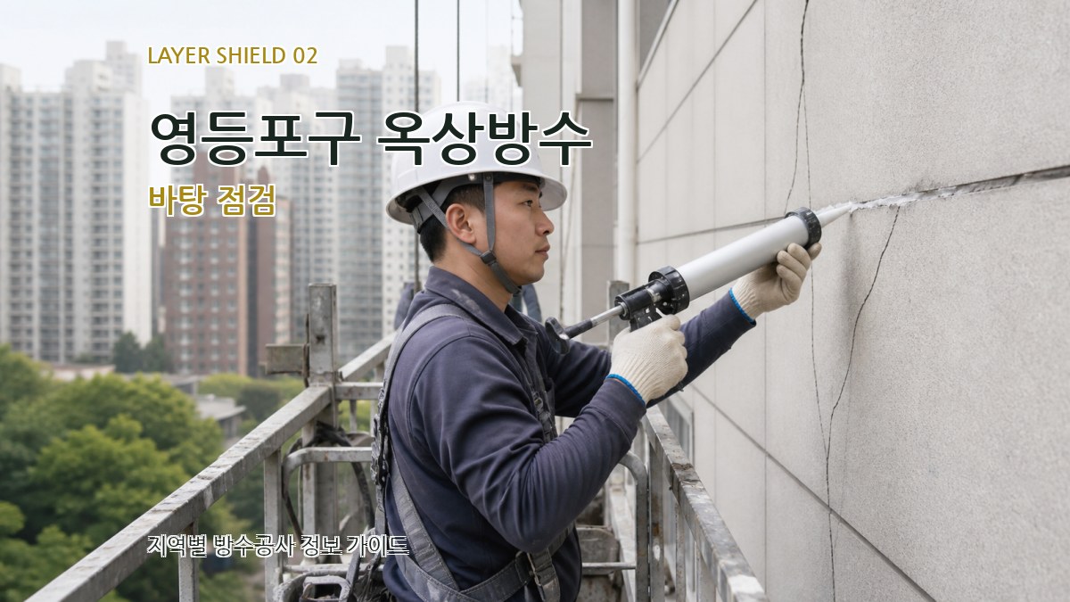 영등포구 옥상방수 바탕 점검