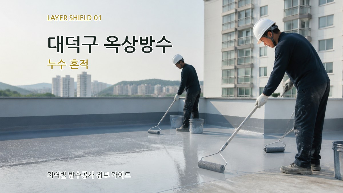 대덕구 옥상방수