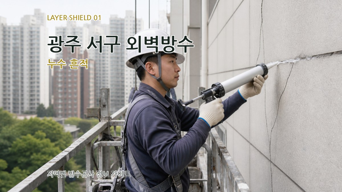 광주 서구 외벽방수