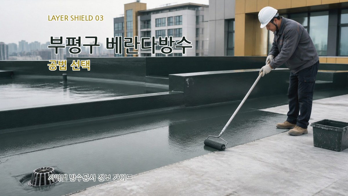 부평구 베란다방수 공법 선택