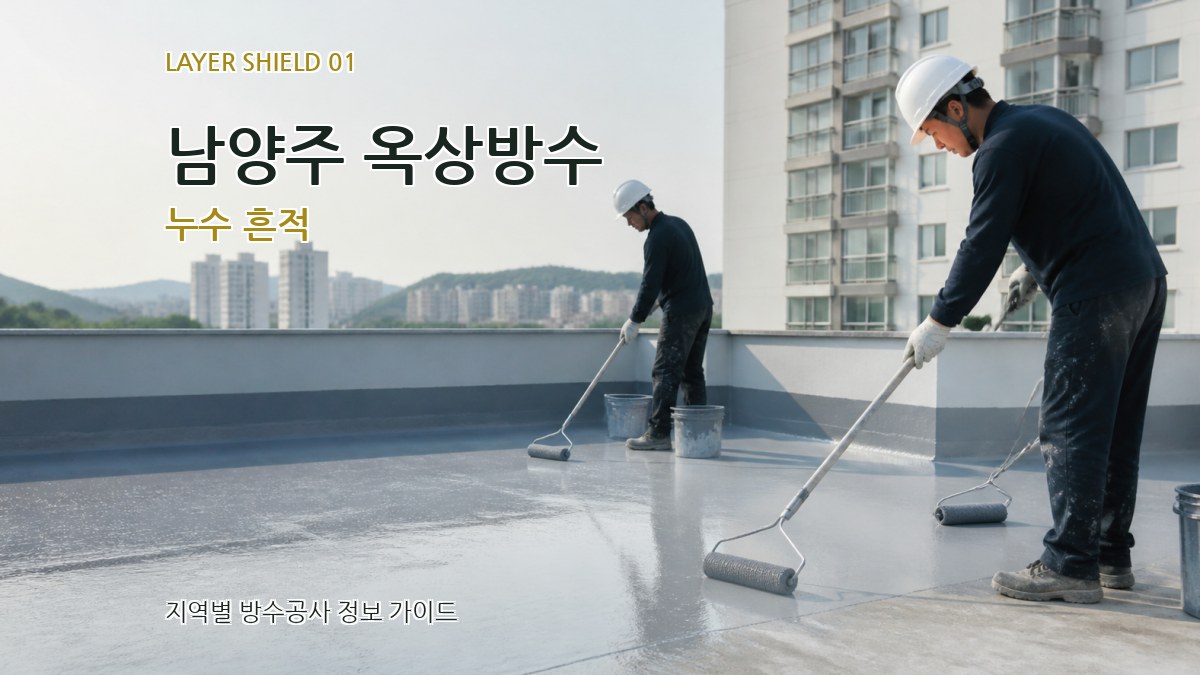 남양주 옥상방수