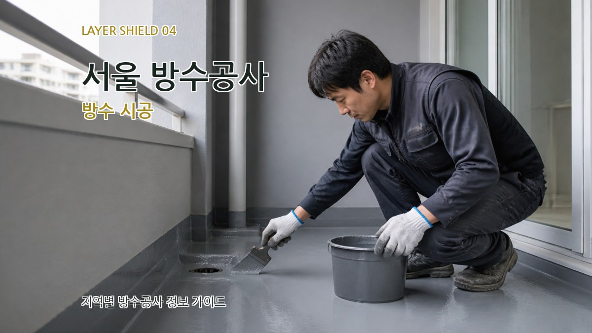 서울 방수공사 방수 시공