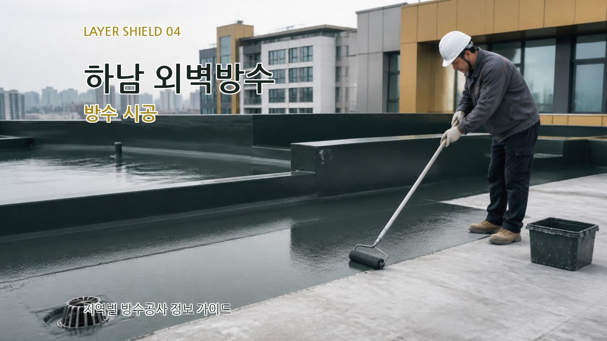 하남 외벽방수 방수 시공