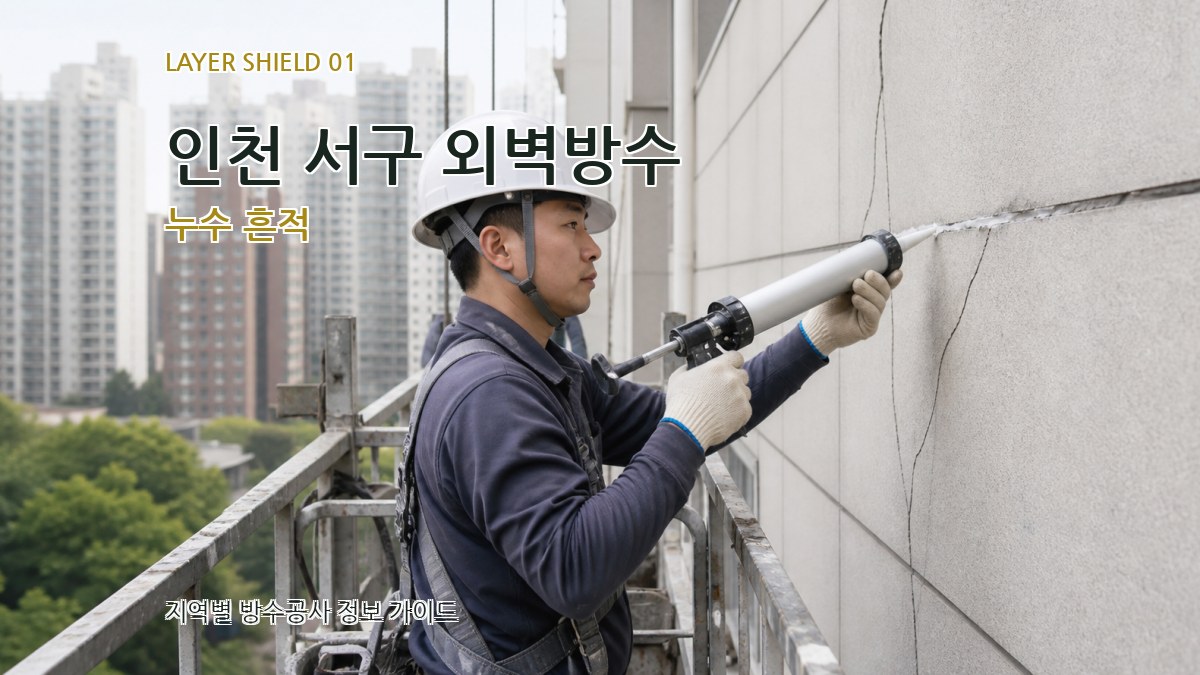 인천 서구 외벽방수