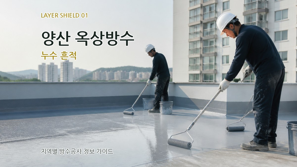 양산 옥상방수