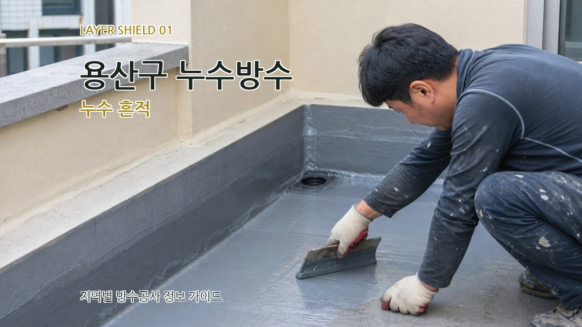용산구 누수방수