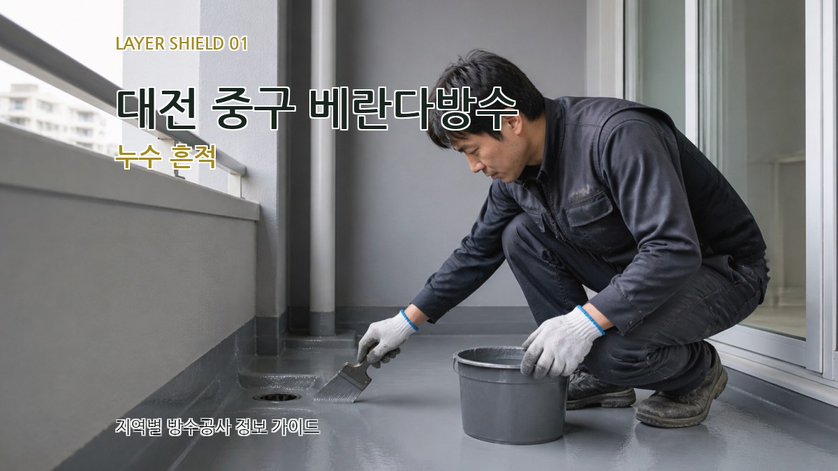 대전 중구 베란다방수