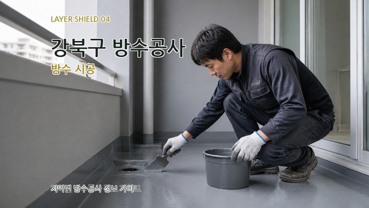 강북구 방수공사 방수 시공