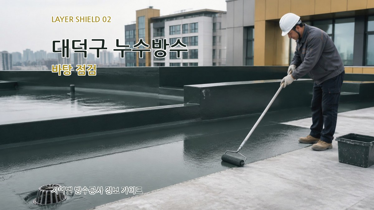 대덕구 누수방수 바탕 점검