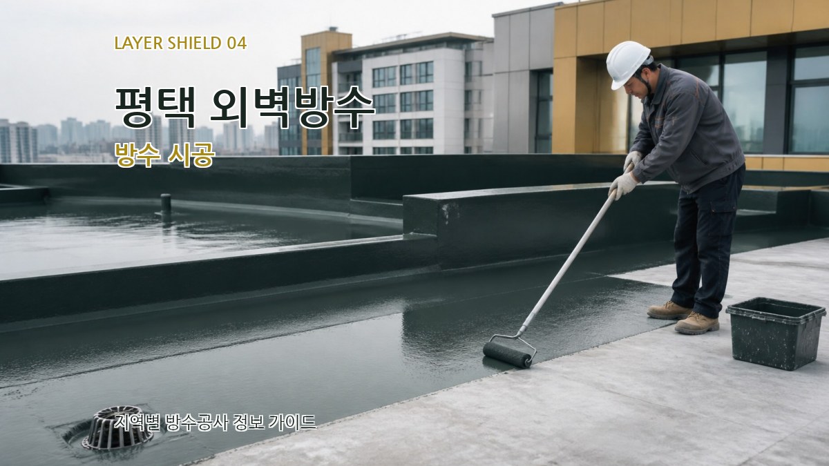 평택 외벽방수 방수 시공