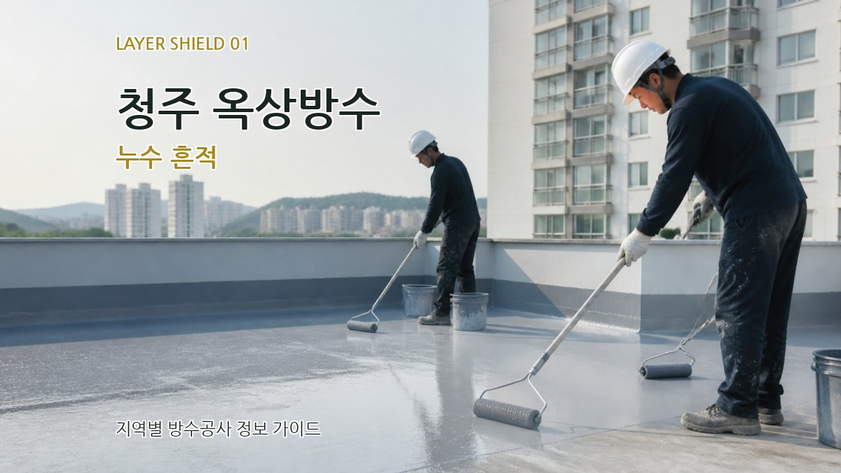 청주 옥상방수