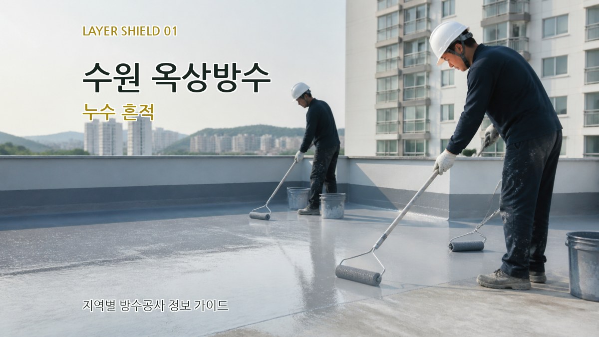 수원 옥상방수