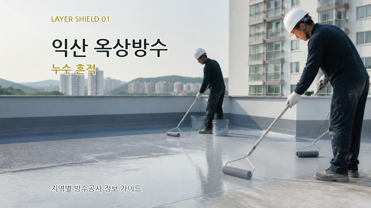 익산 옥상방수