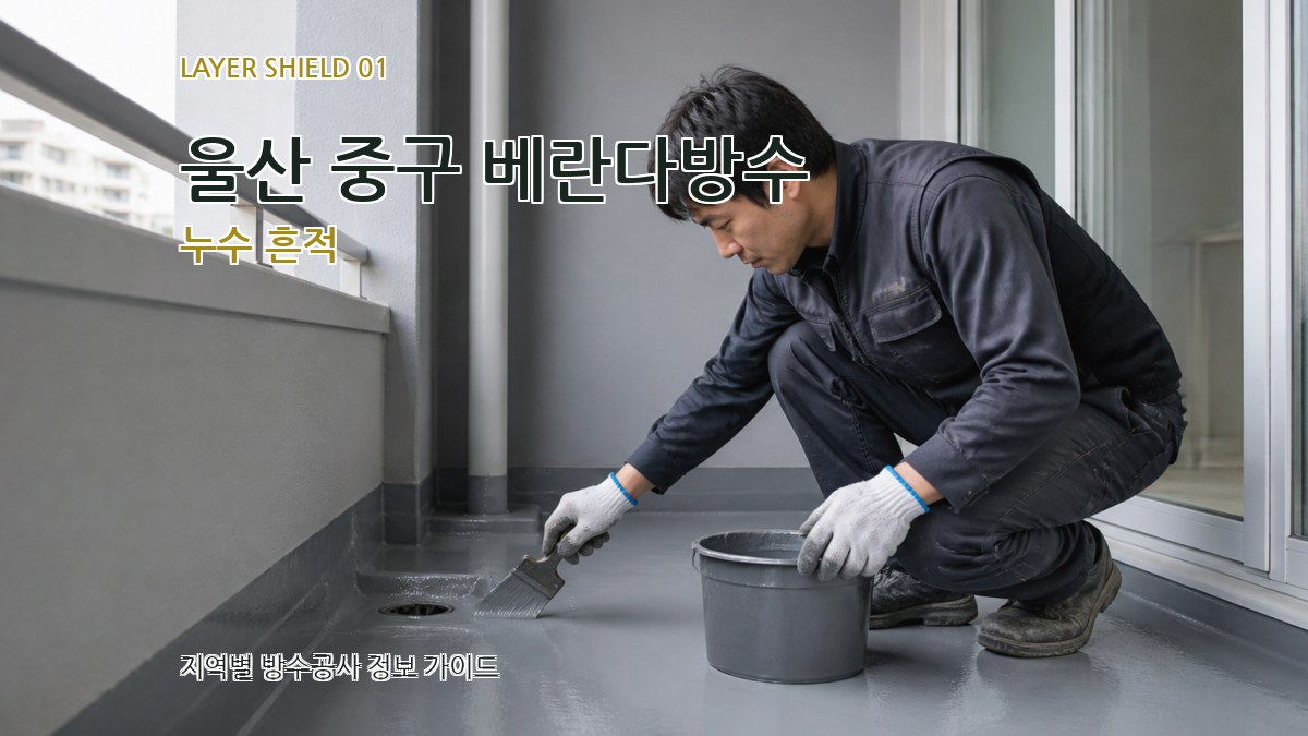 울산 중구 베란다방수