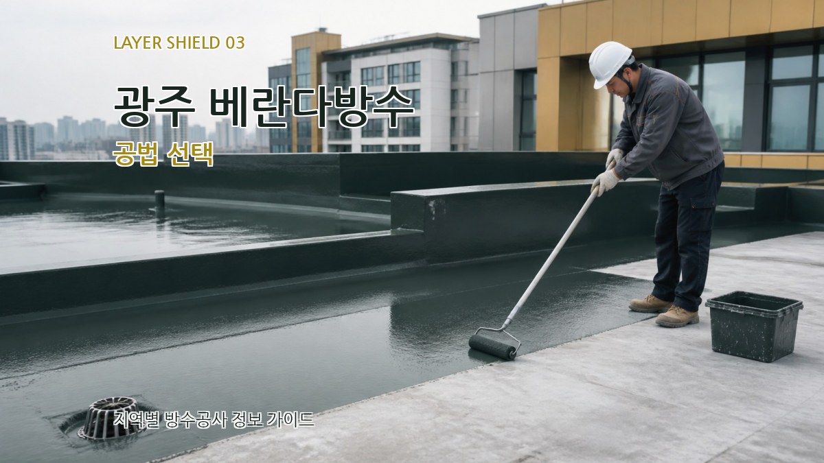광주 베란다방수 공법 선택