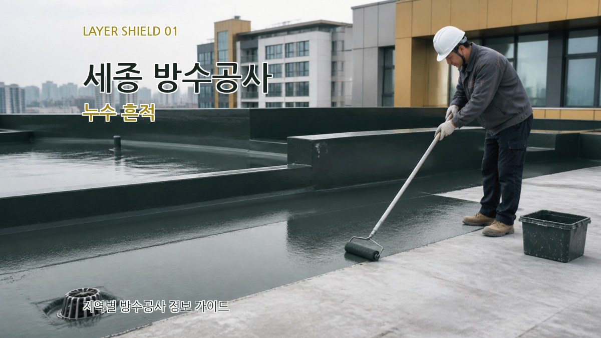 세종 방수공사