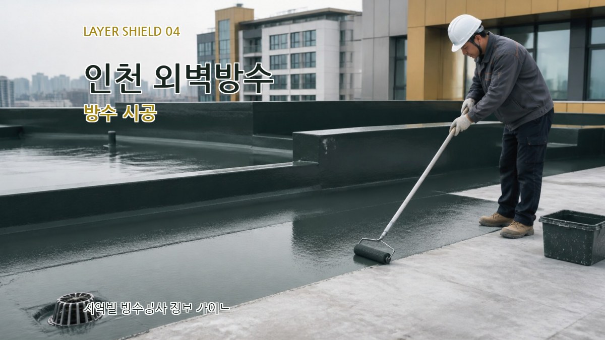 인천 외벽방수 방수 시공