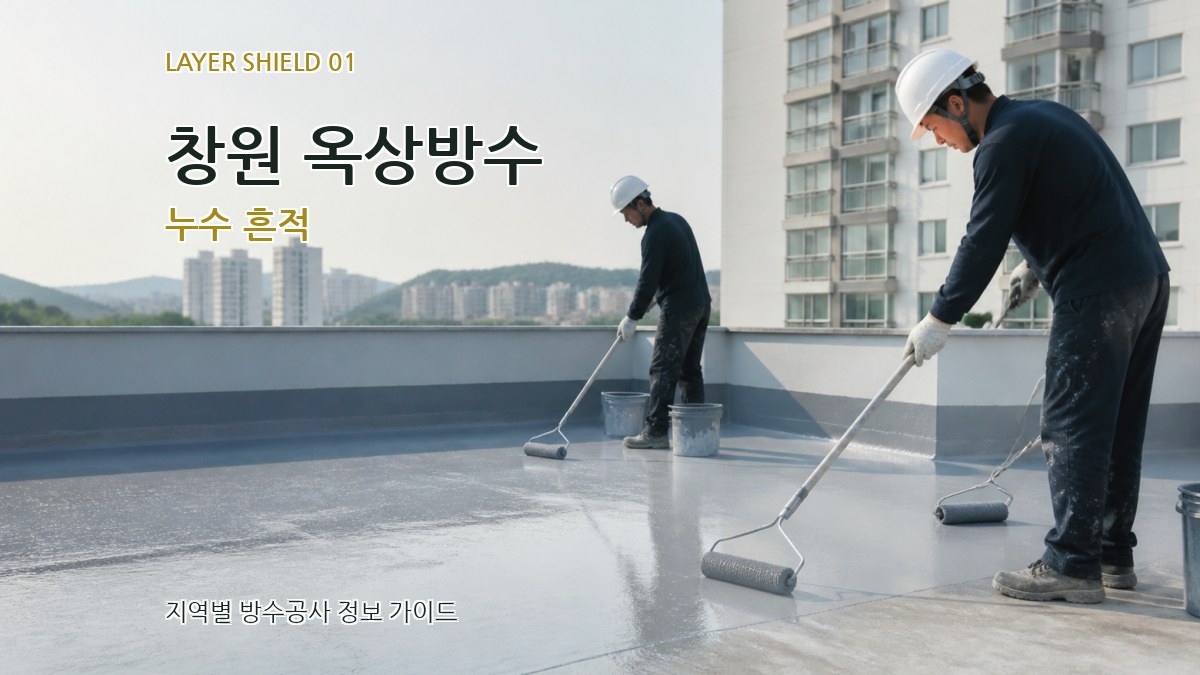 창원 옥상방수