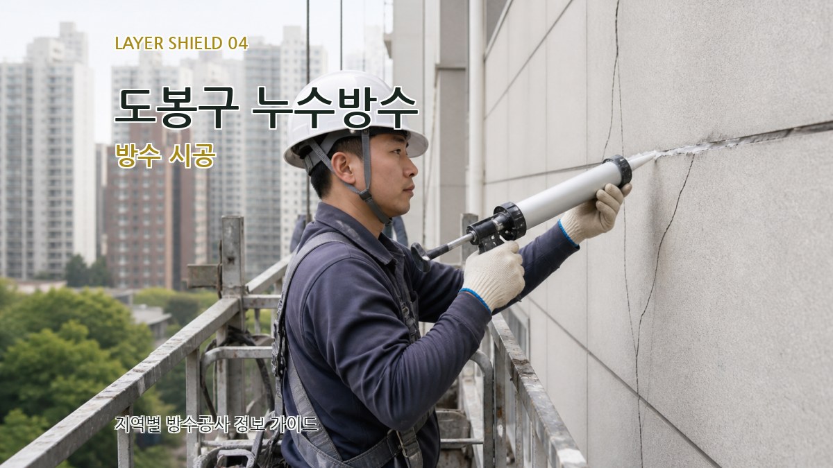 도봉구 누수방수 방수 시공