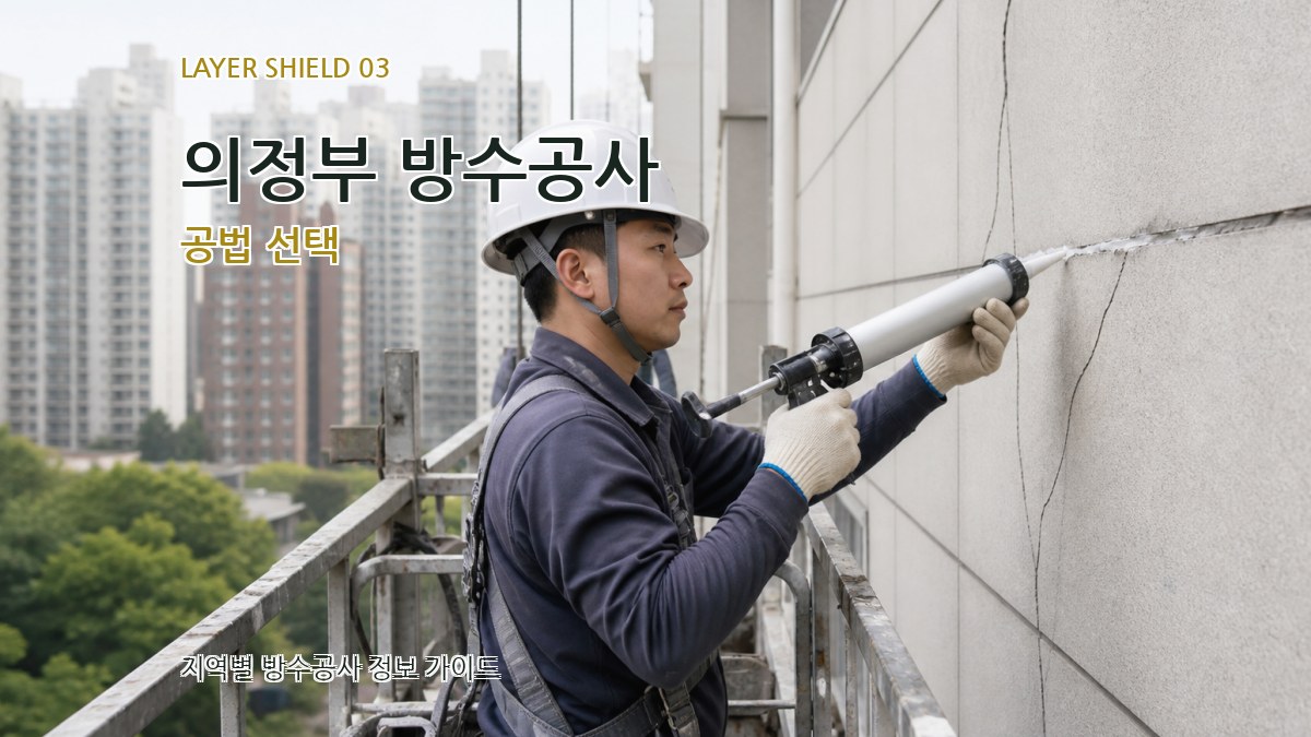 의정부 방수공사 공법 선택