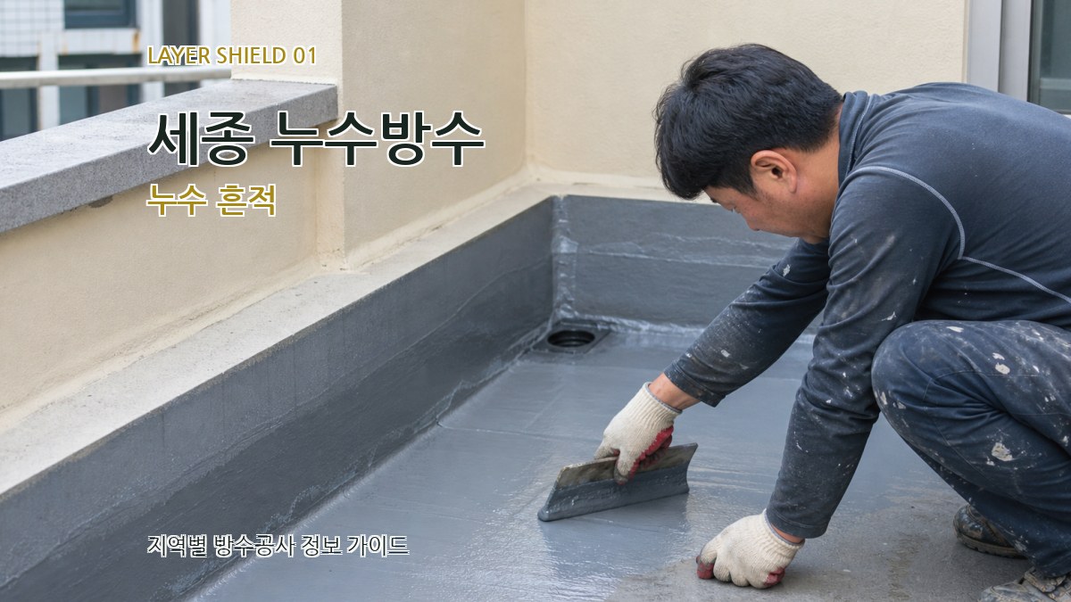 세종 누수방수
