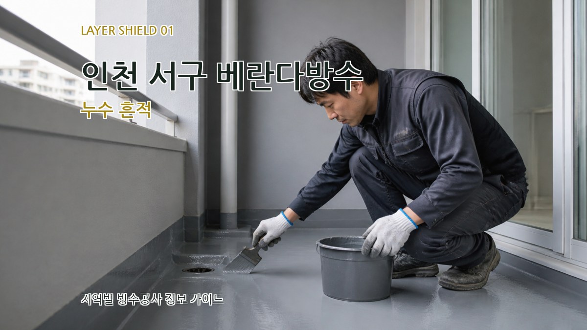인천 서구 베란다방수