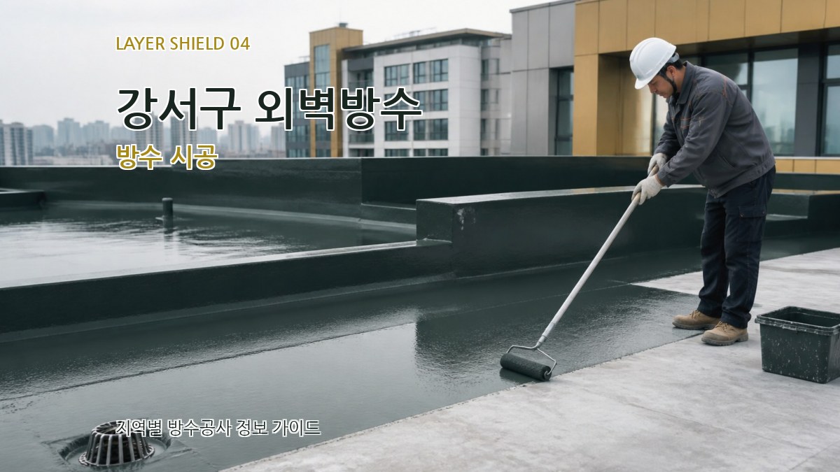 강서구 외벽방수 방수 시공
