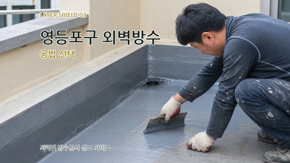 영등포구 외벽방수 공법 선택