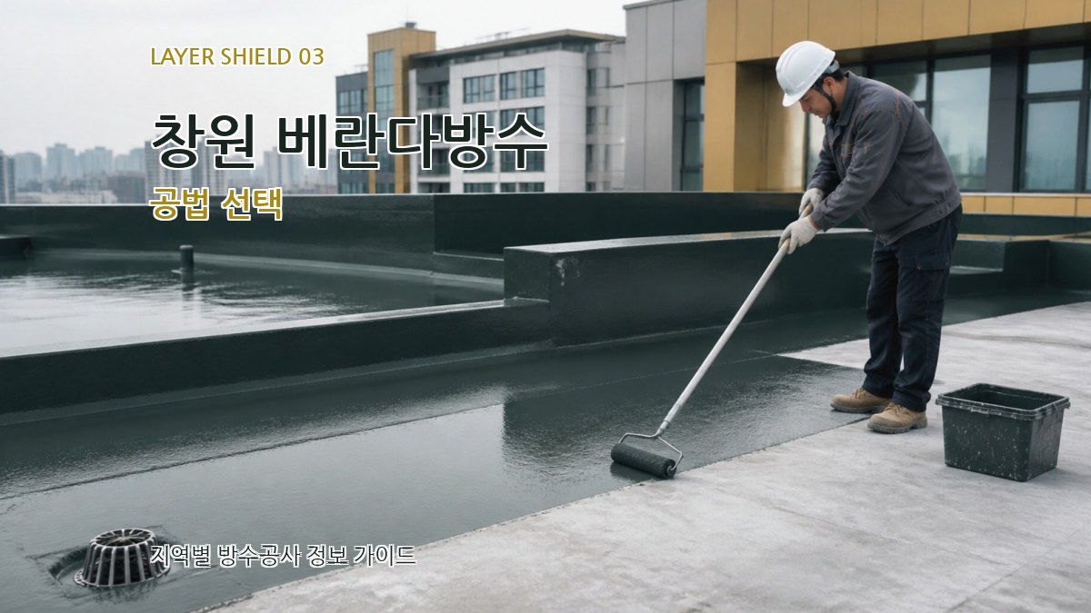 창원 베란다방수 공법 선택