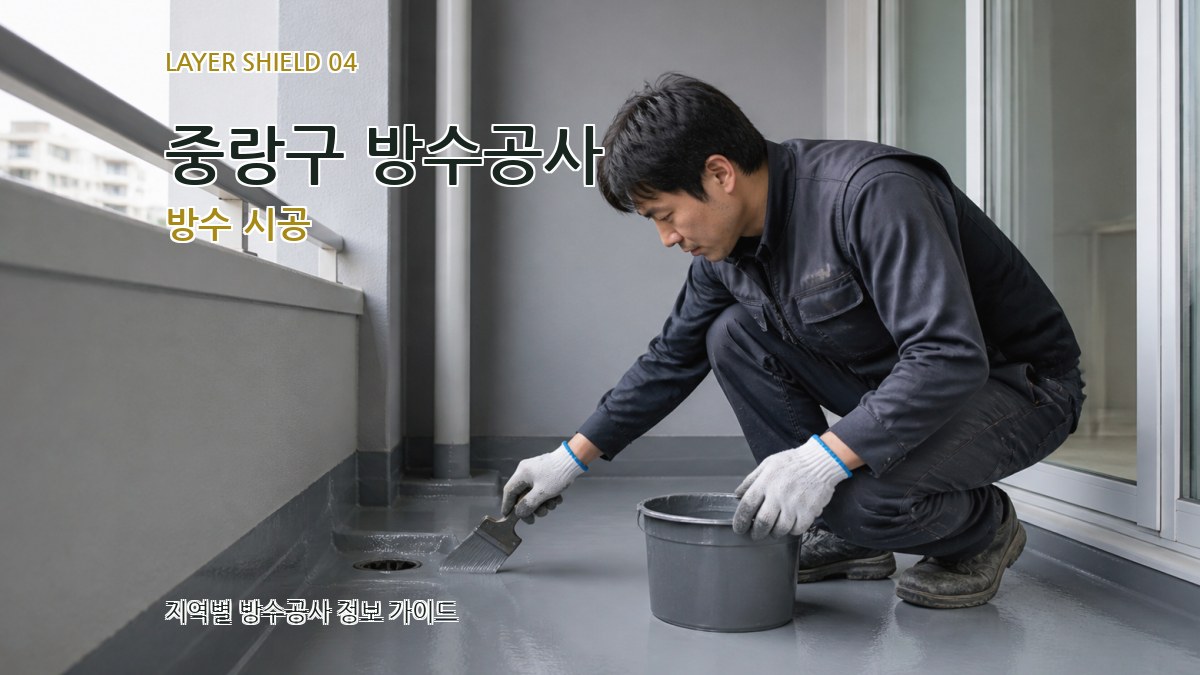 중랑구 방수공사 방수 시공