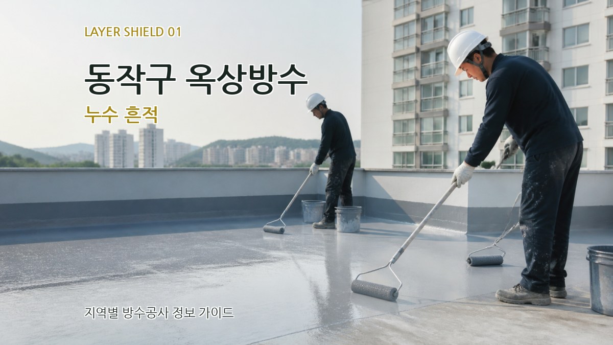 동작구 옥상방수