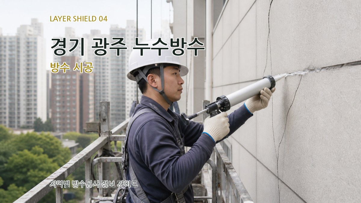 경기 광주 누수방수 방수 시공