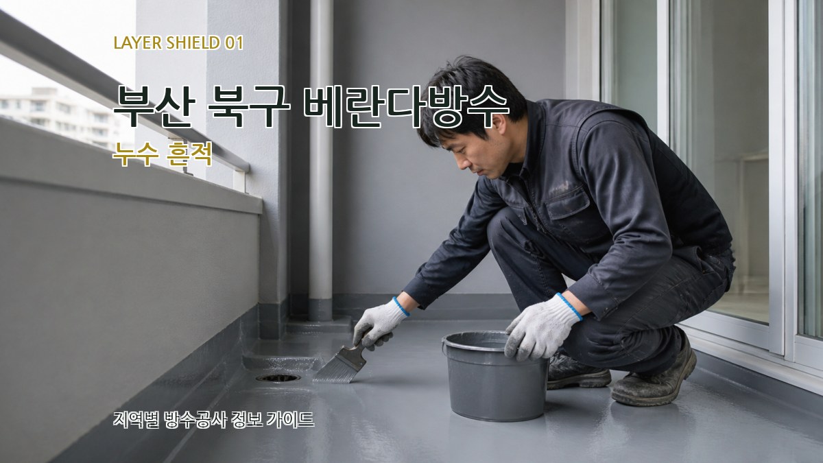 부산 북구 베란다방수