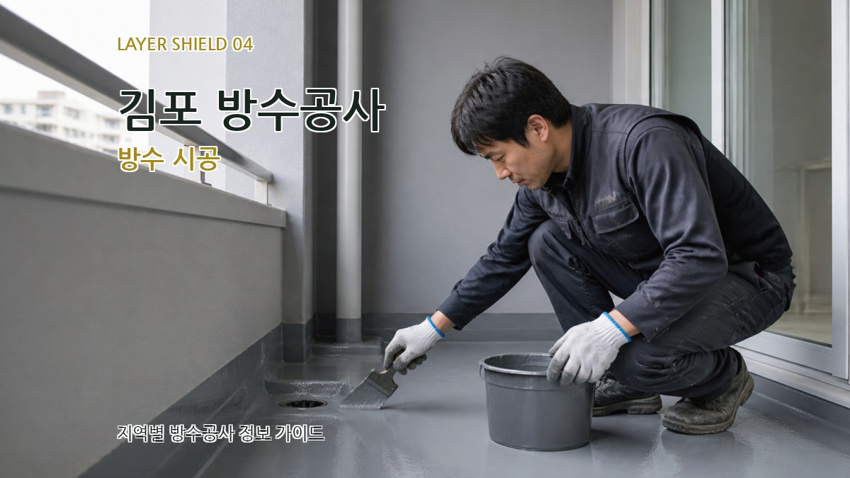 김포 방수공사 방수 시공