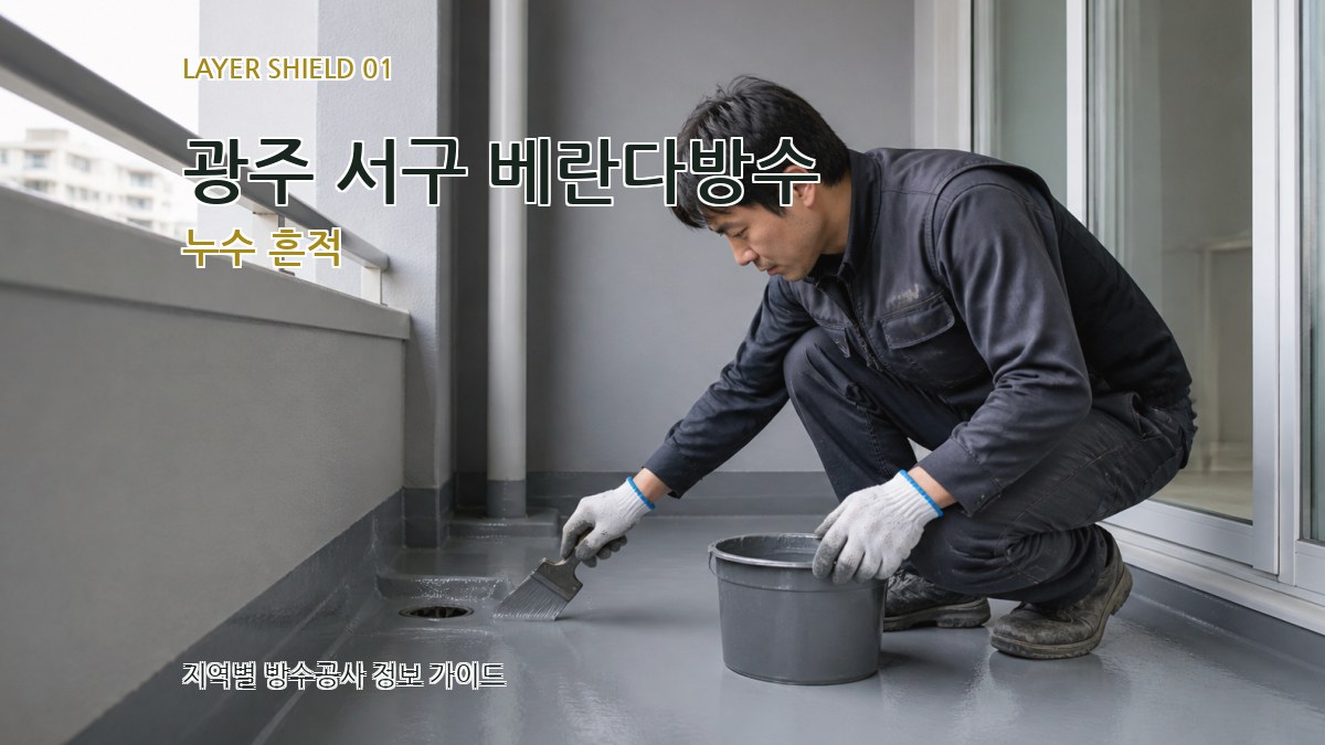 광주 서구 베란다방수