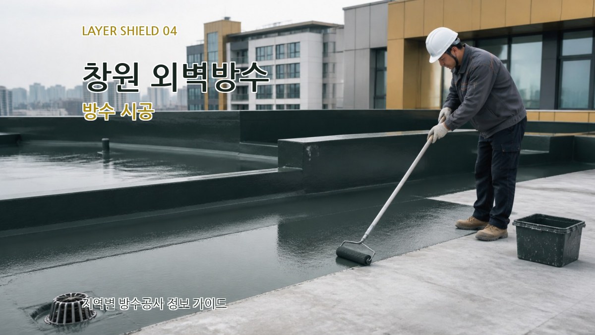 창원 외벽방수 방수 시공