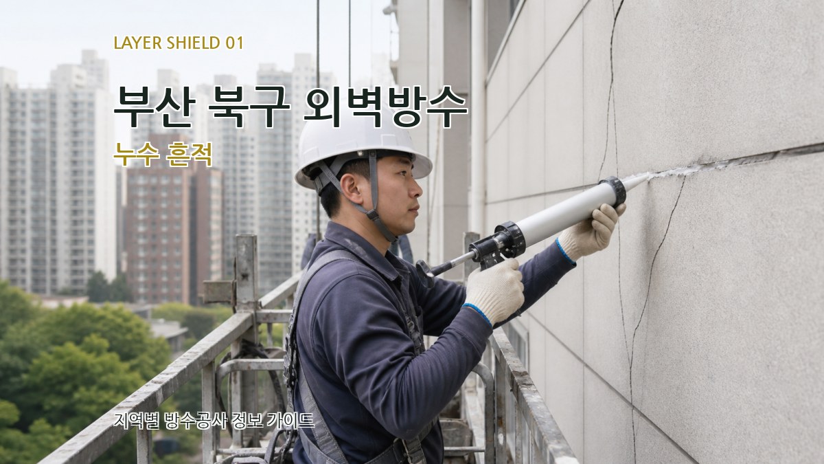부산 북구 외벽방수