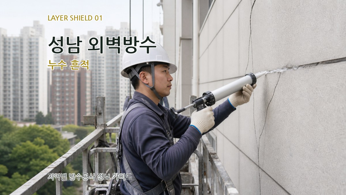 성남 외벽방수