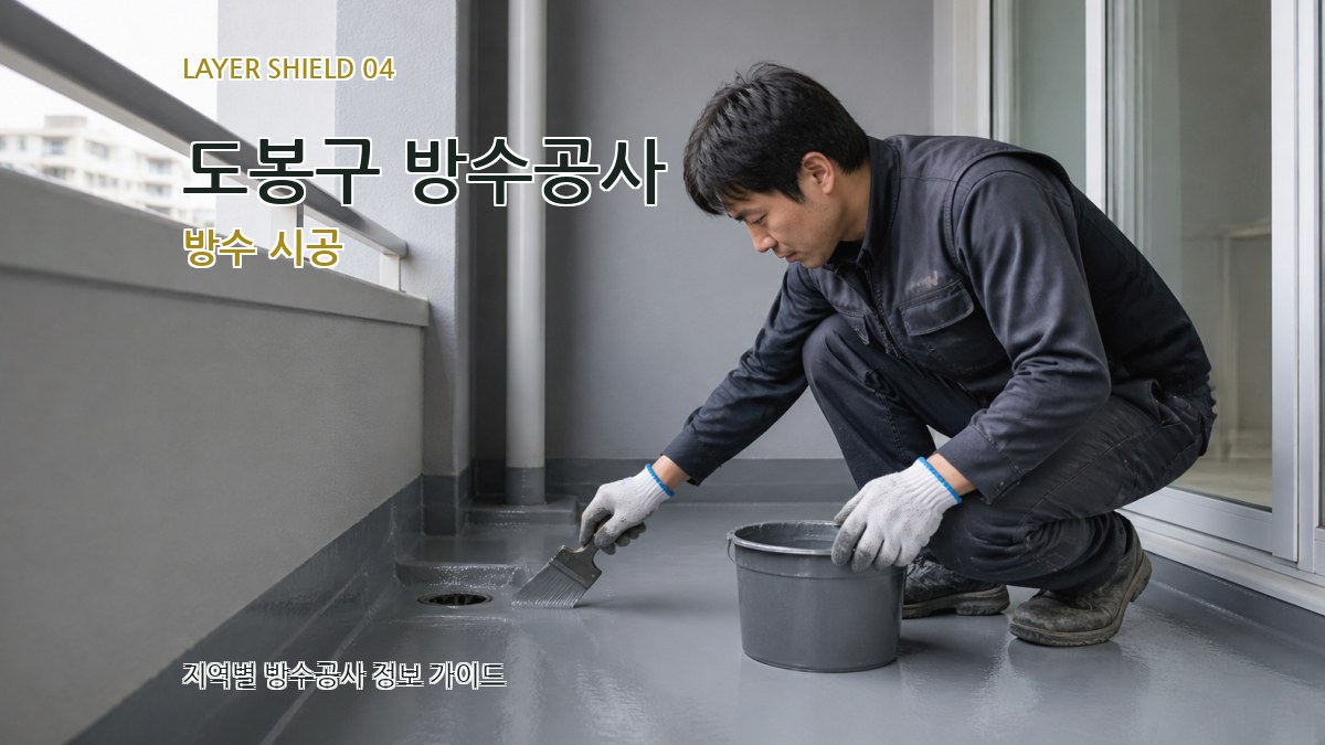 도봉구 방수공사 방수 시공
