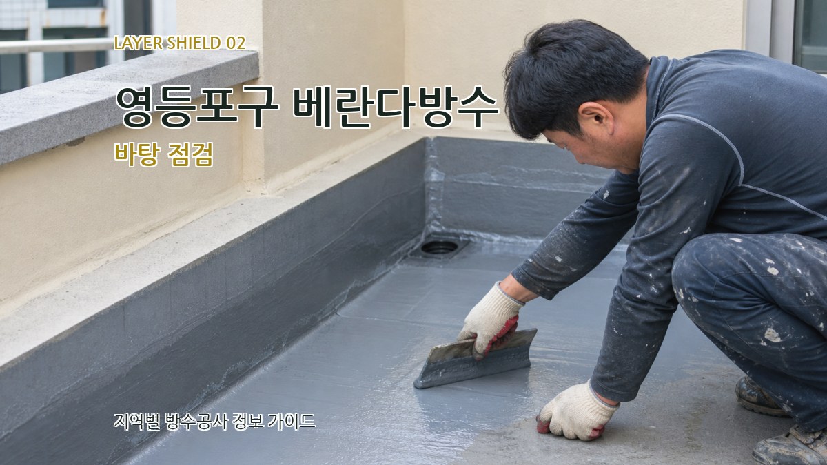 영등포구 베란다방수 바탕 점검