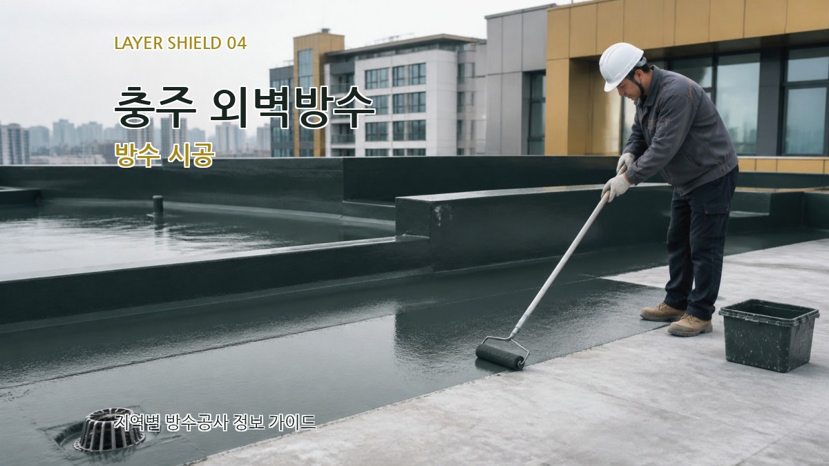 충주 외벽방수 방수 시공