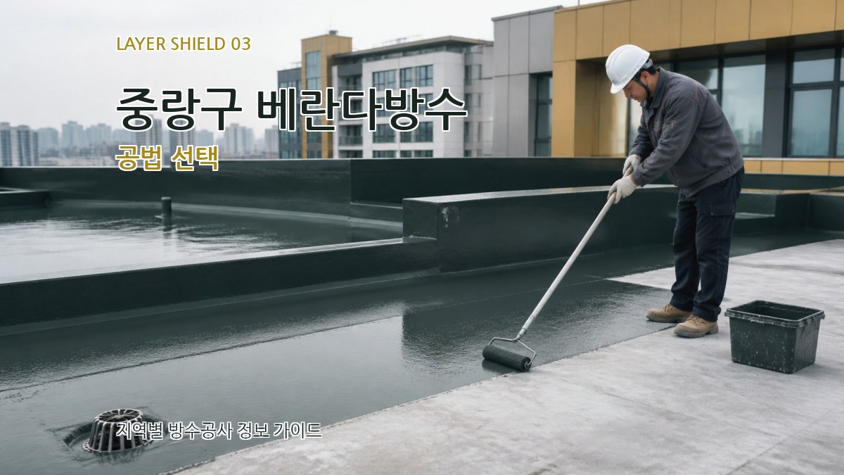 중랑구 베란다방수 공법 선택